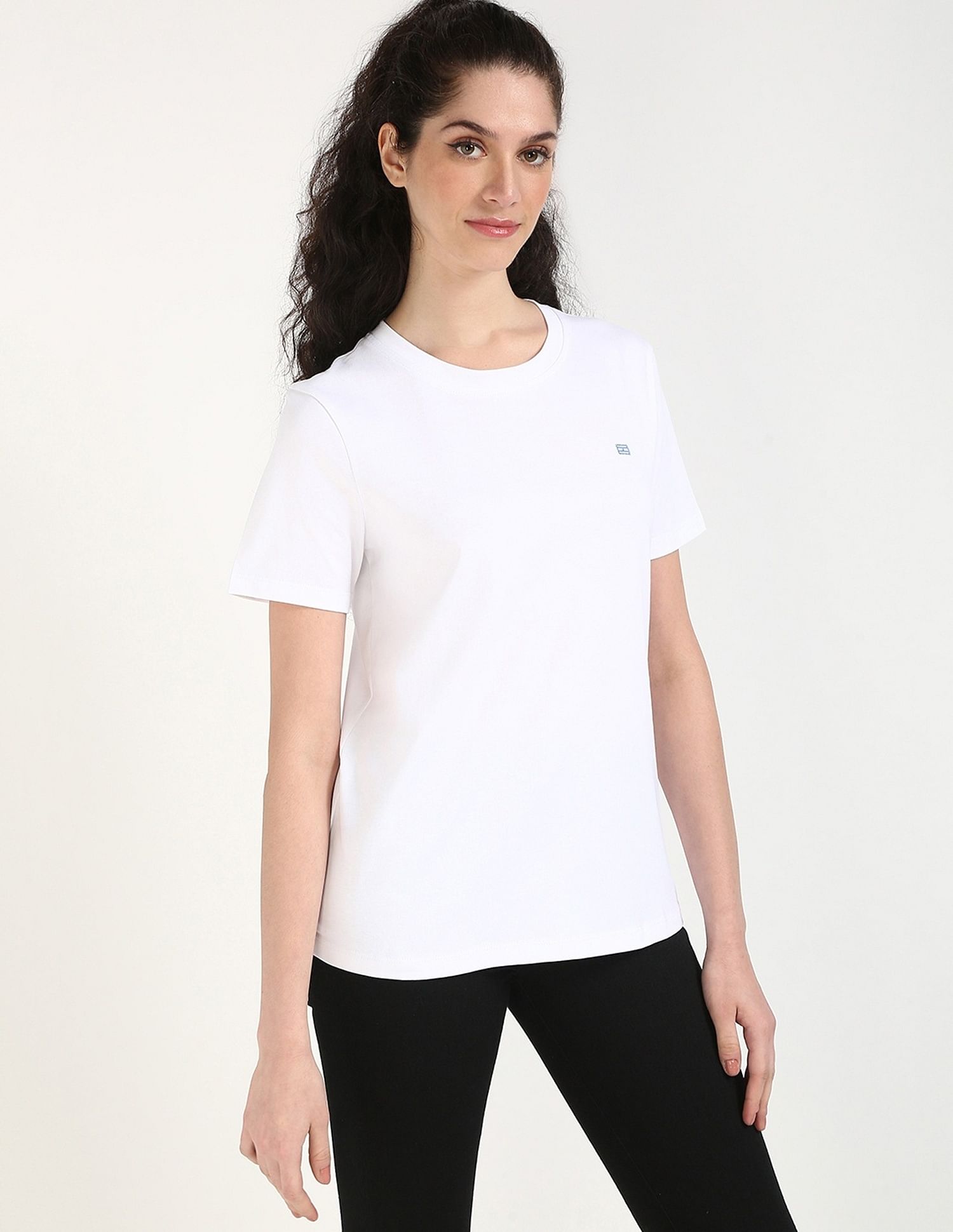 Tommy Hilfiger Solid Regular-Fit Cotton T-Shirt