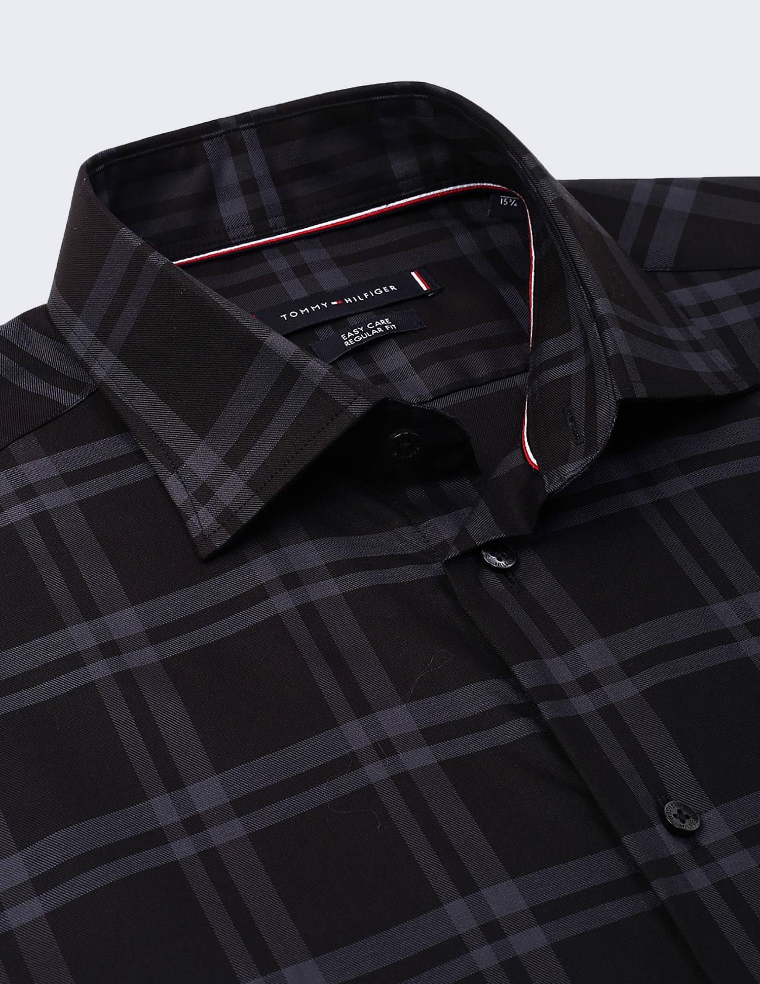 Tommy Hilfiger Large Twill Checked Regular Fit Shirt
