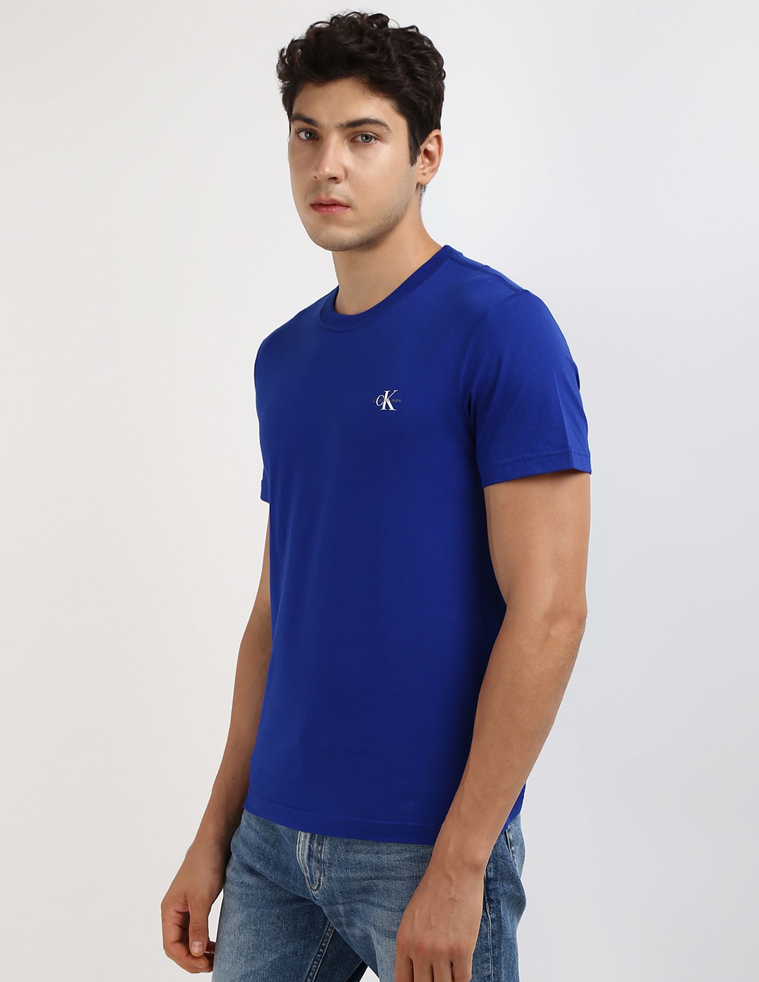 Calvin Klein Sustainable Monologo T-Shirt - Pack Of 2