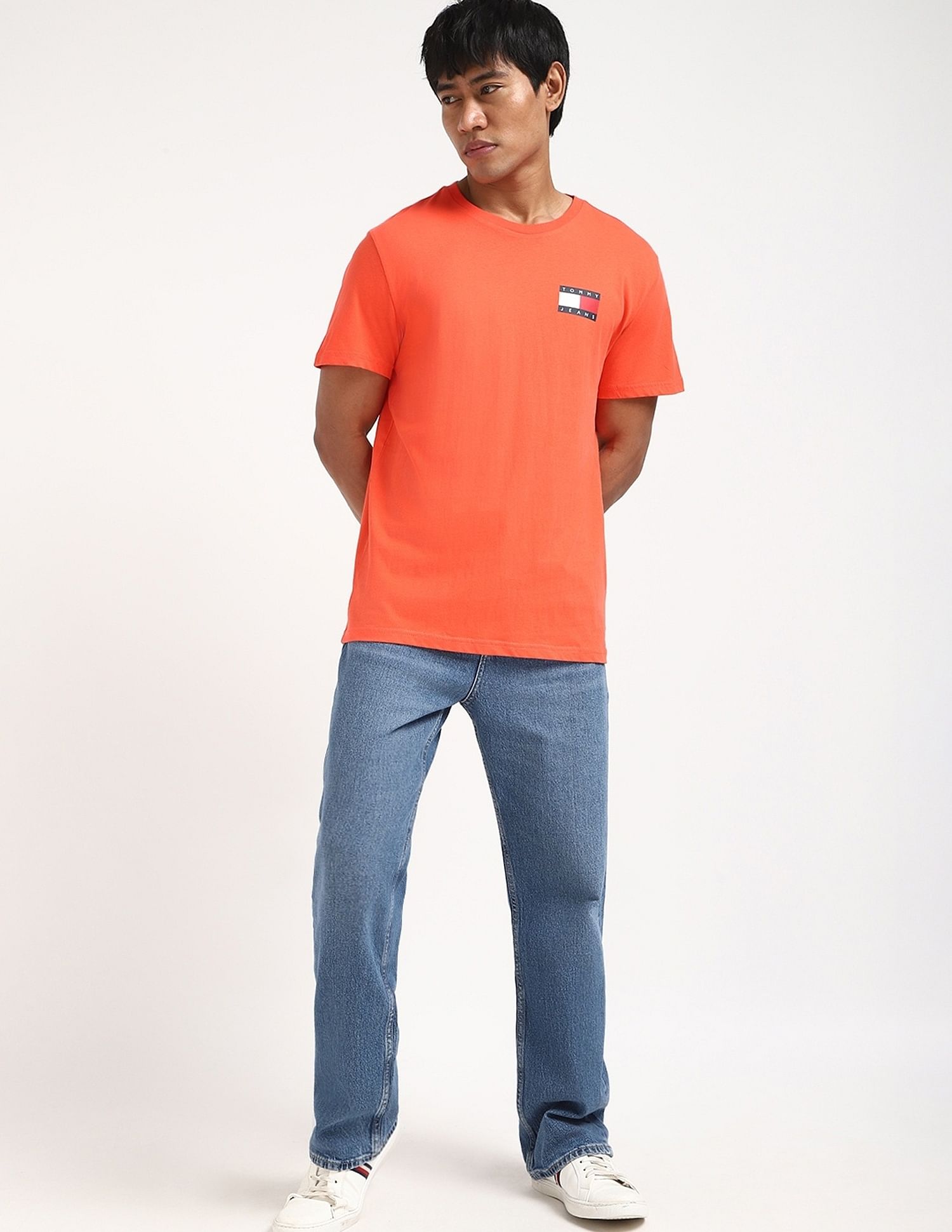 Tommy Hilfiger Logo Slim-Fit Cotton T-Shirt