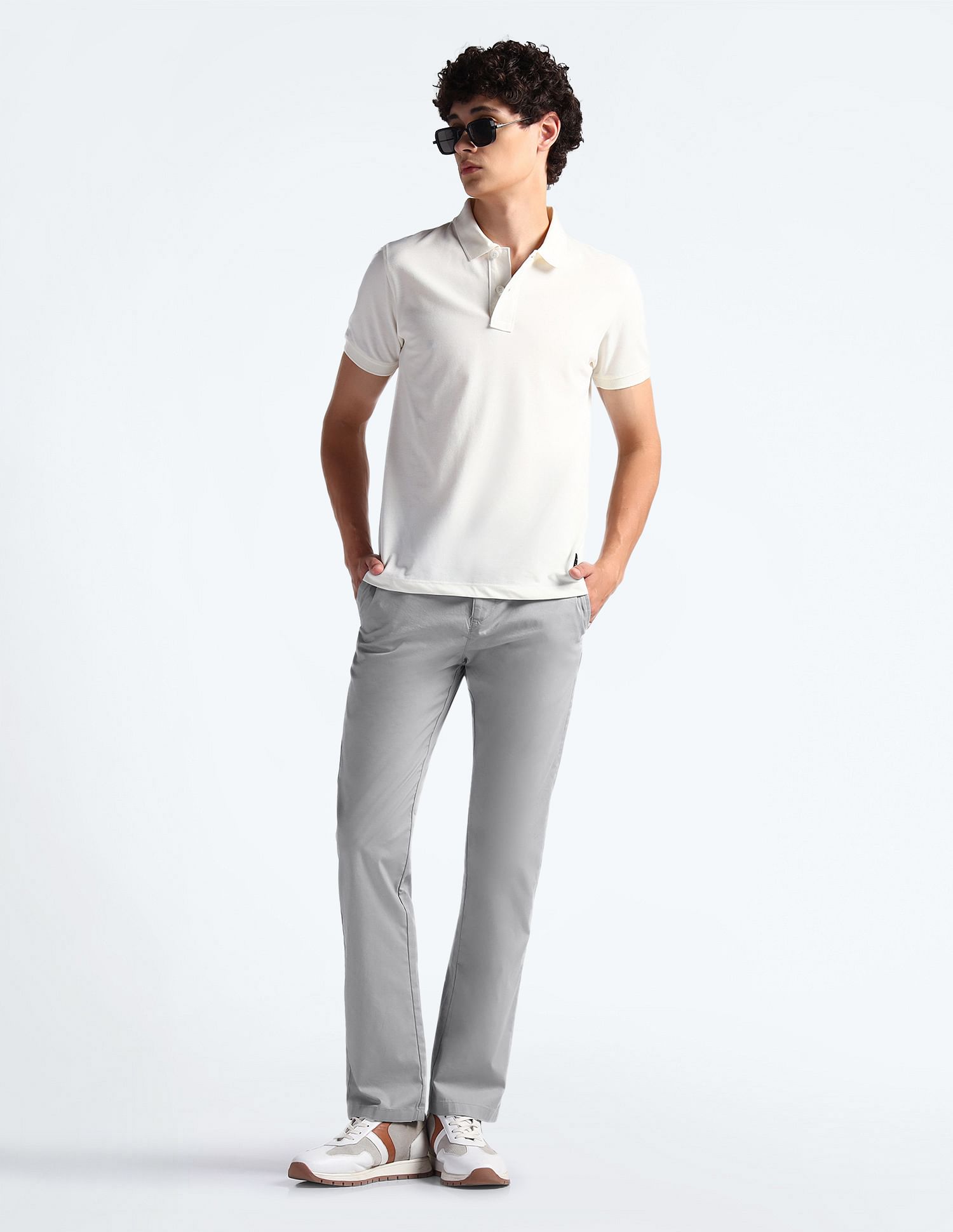 Flying Machine F-Jango Relaxed Straight Trousers