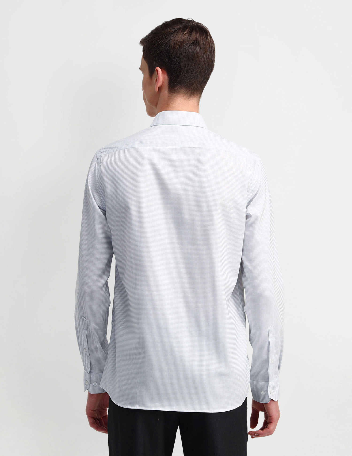 Arrow Graphic Print Cotton Shirt