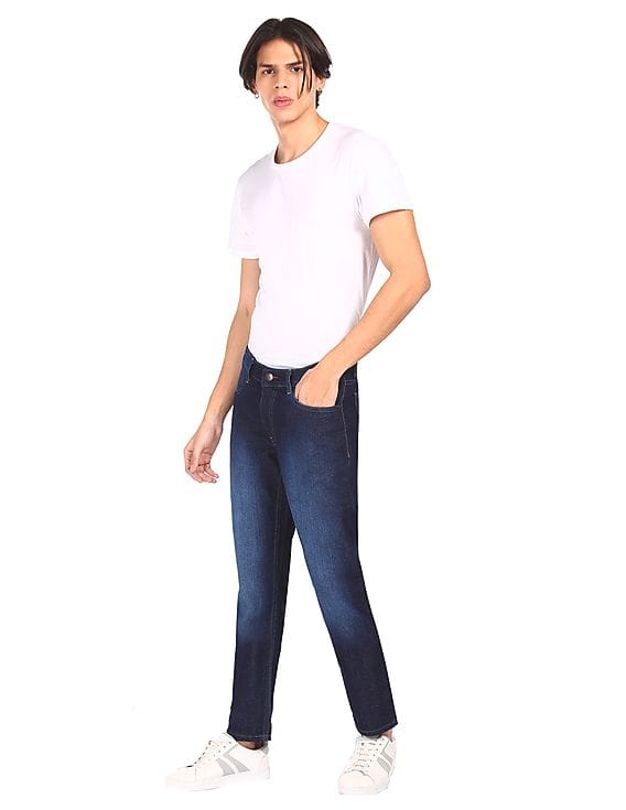 Buy Newport Men Blue Slim Fit Stone 