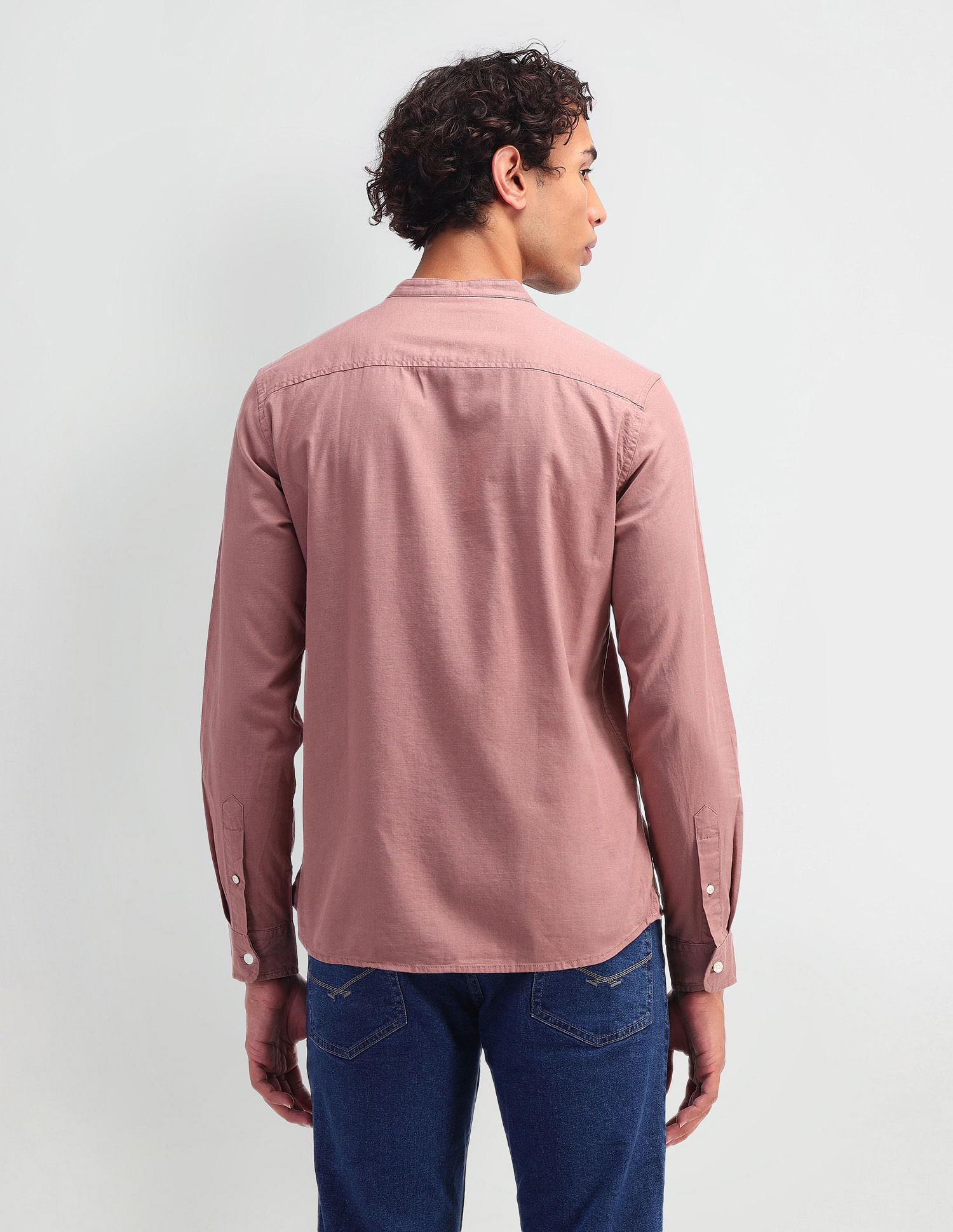 U.S. Polo Assn. Denim Co. Slim Fit Solid Shirt