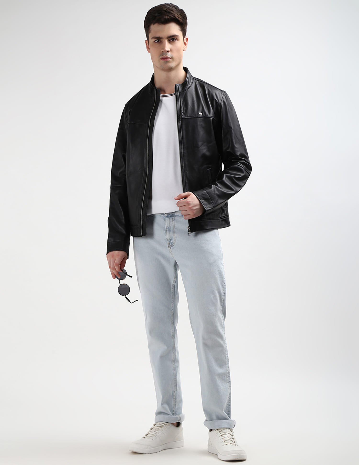 Buy Tommy Hilfiger Napa Leather Harrington Jacket - NNNOW.com