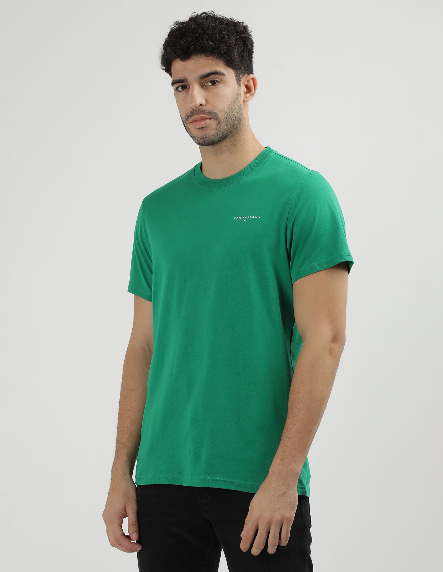 Tommy Hilfiger Slim Fit Linear Logo T-Shirt