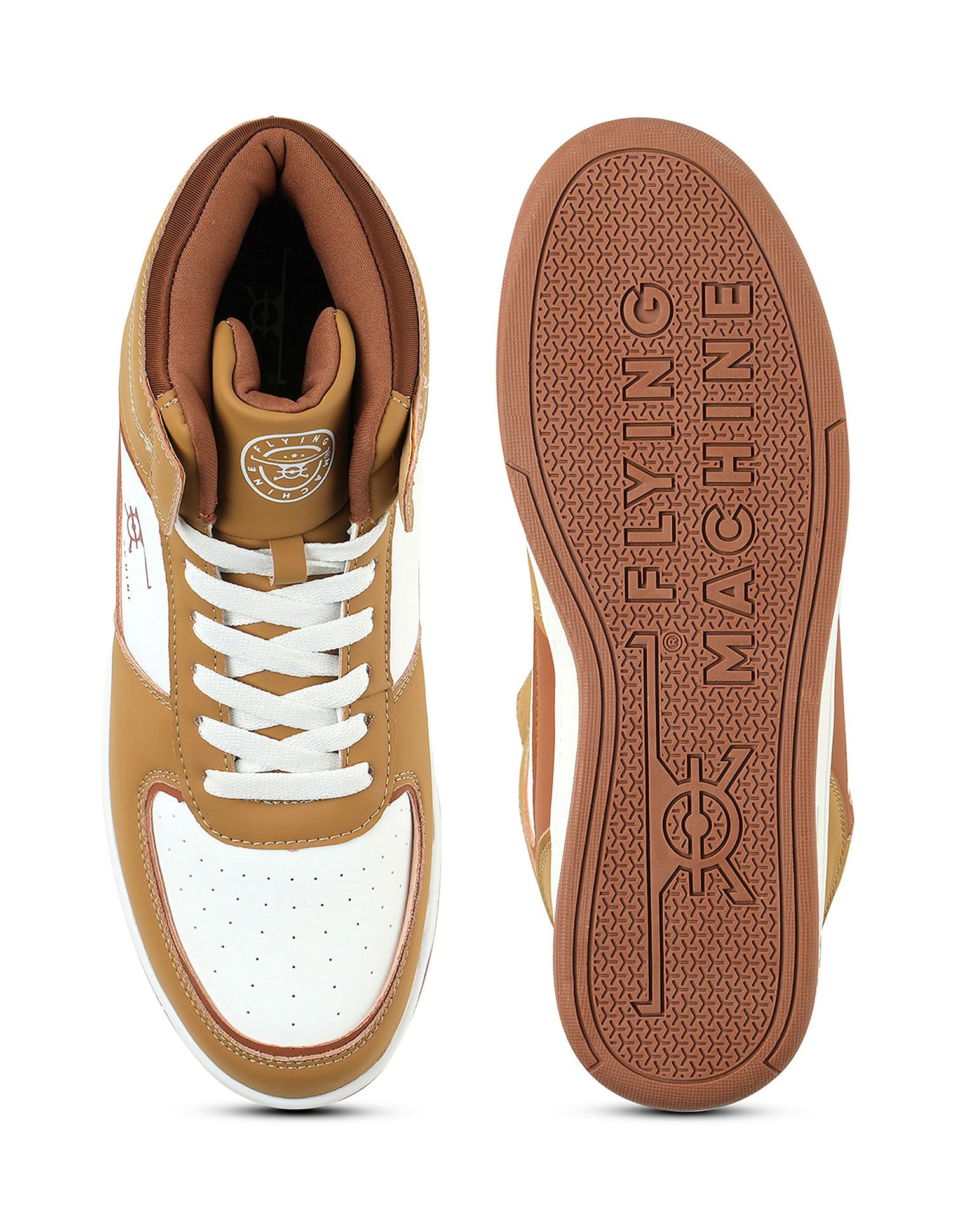 Flying Machine Men High Top Zeeke Sneakers