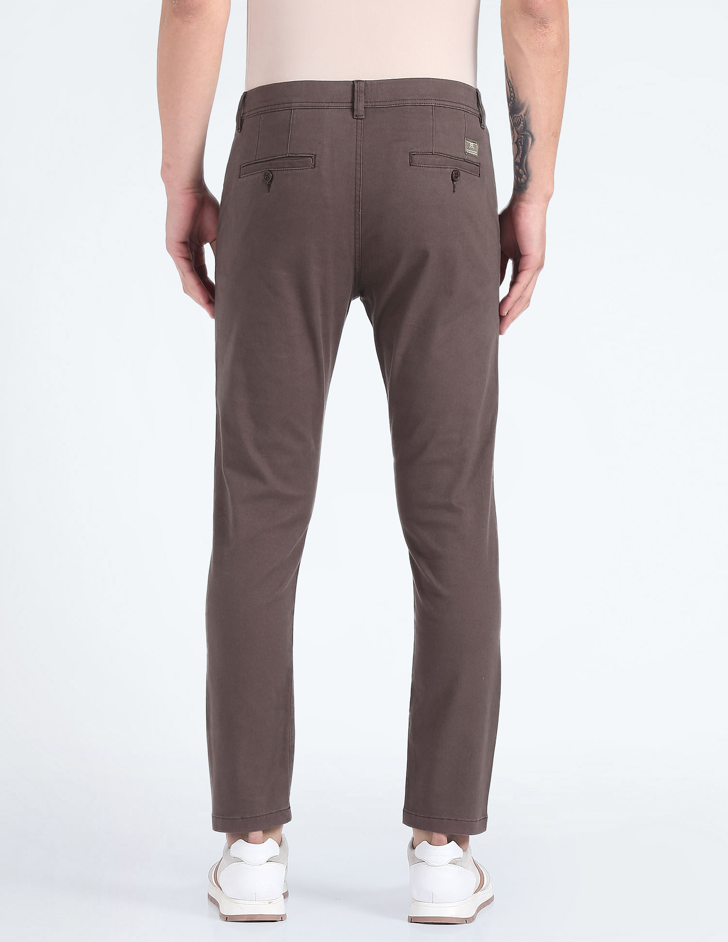 Flying Machine Solid Twill Trousers