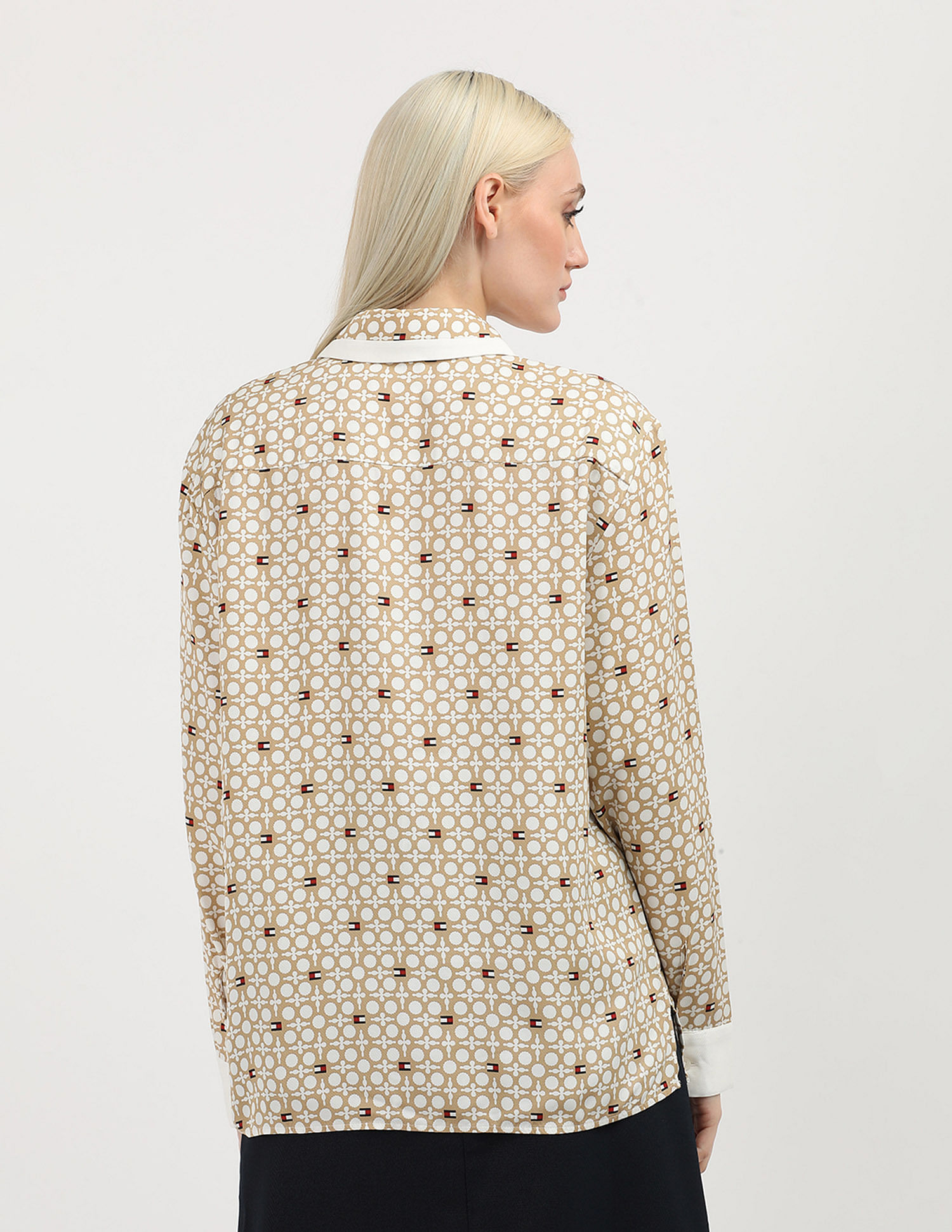 Tommy Hilfiger Regular Fit Geometric Printed Shirt