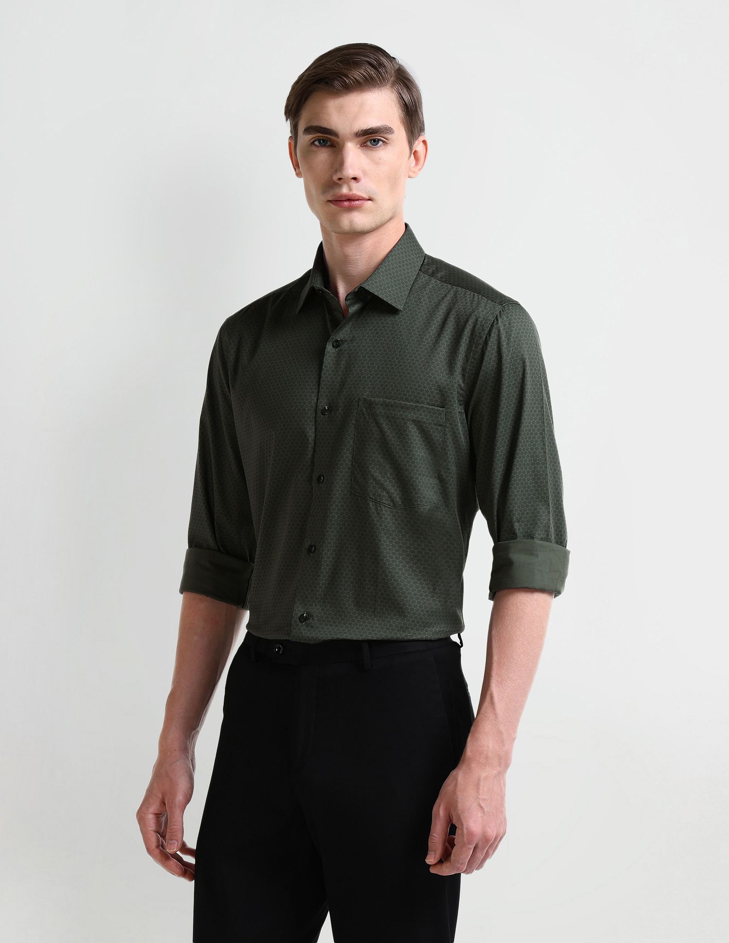 Arrow Liberty Classic Fit Twill Shirt
