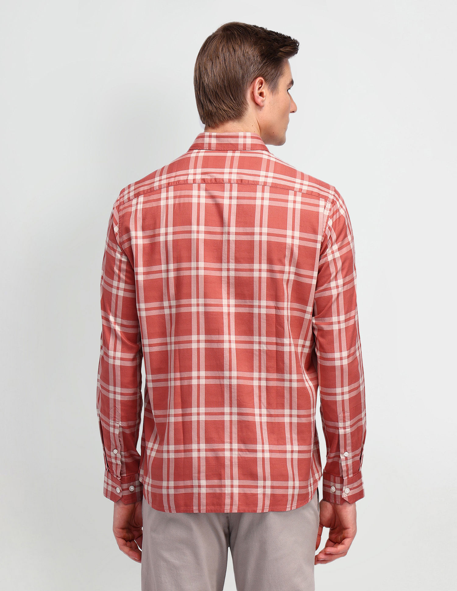 Arrow Sport Liberty Classic Fit Midscale Checked Shirt