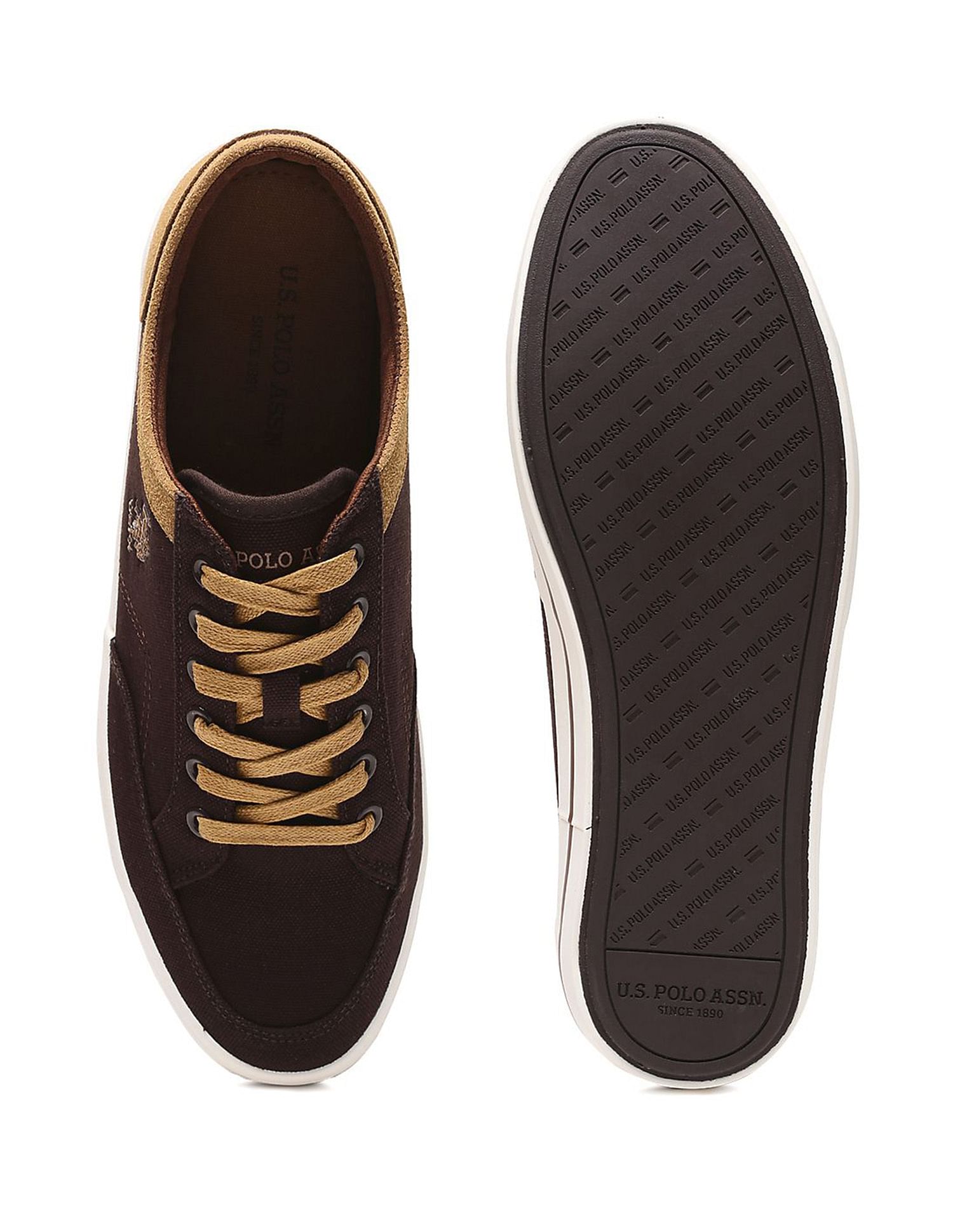 U.S. Polo Assn. Men Contrast Trim Monton 4.0 Sneakers
