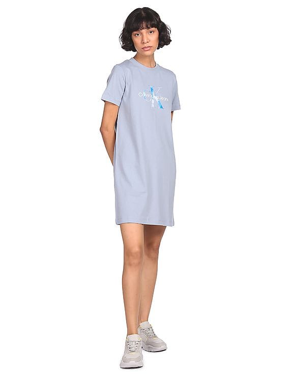 monogrammed t shirt dress Monogrammed T-Shirt Dress, Short Sleeve