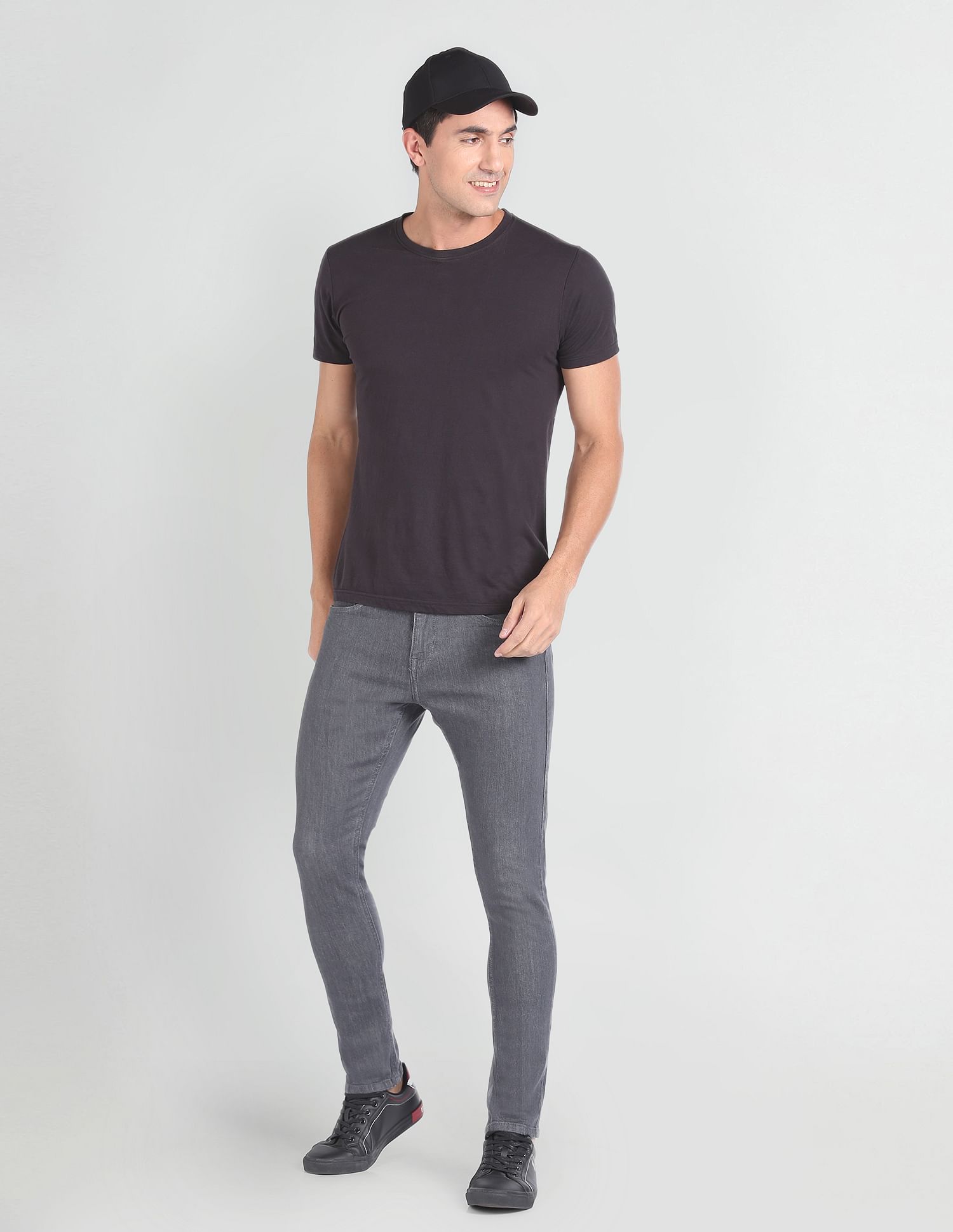 U.S. Polo Assn. Denim Co. Henry Cropped Fit Grey Jeans