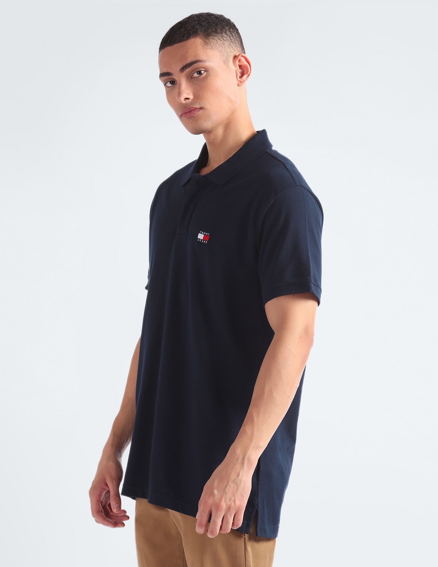Tommy Hilfiger Transitional Cotton Logo Polo Shirt