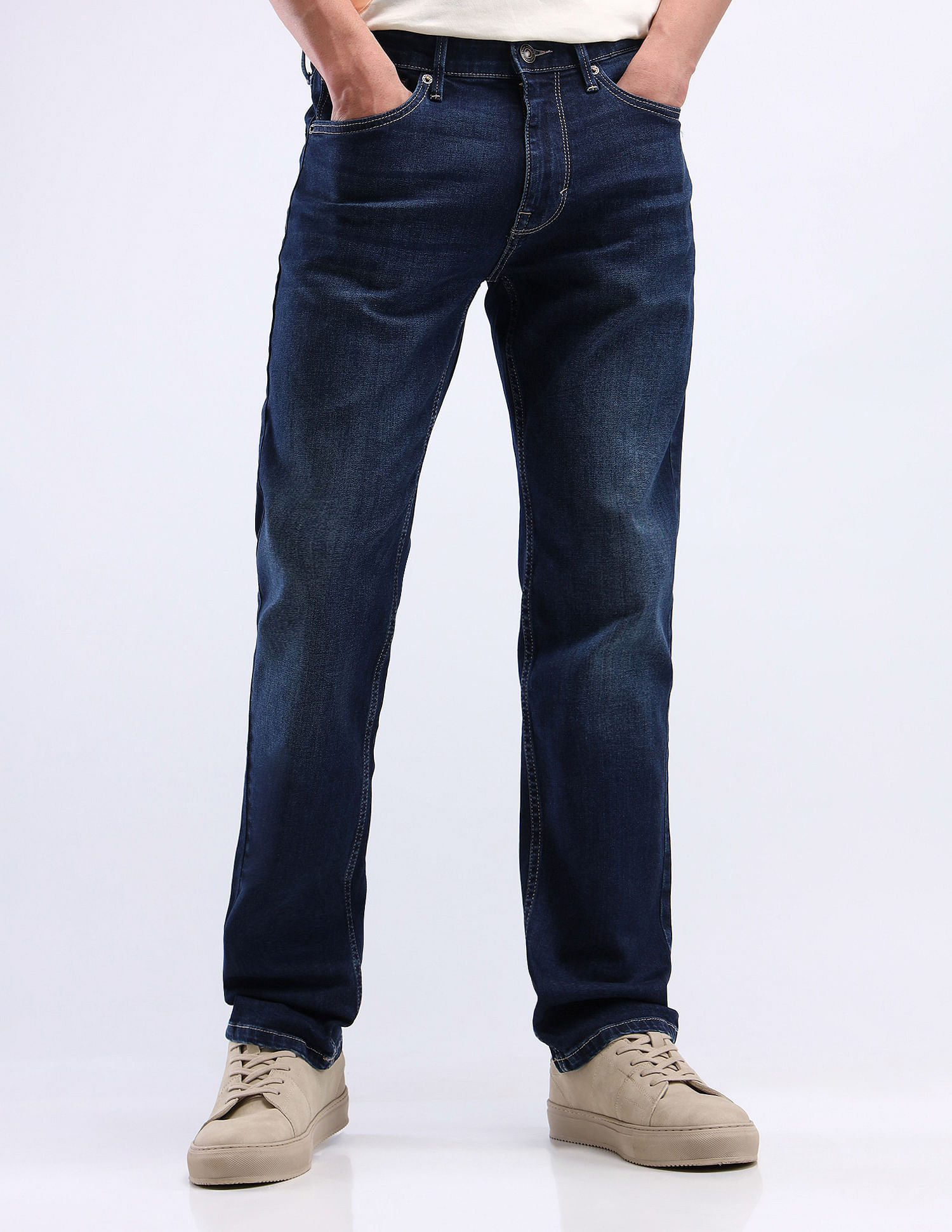 Flying Machine Freddie Slim Straight Fit Jeans