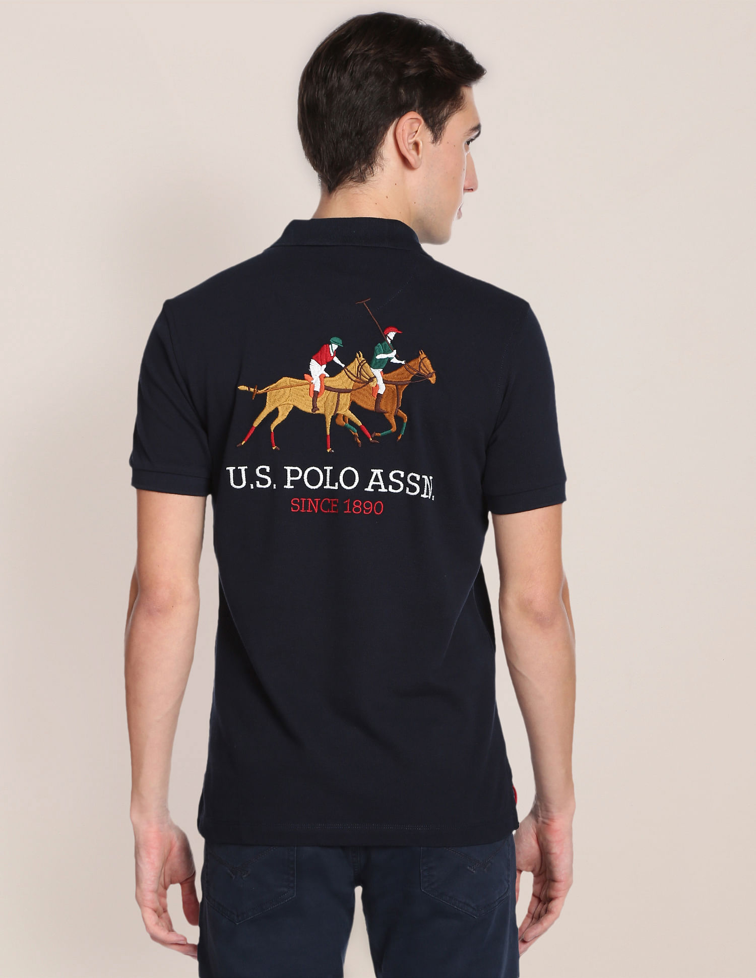 U.S. Polo Assn. Iconic Slim Fit Polo Shirt