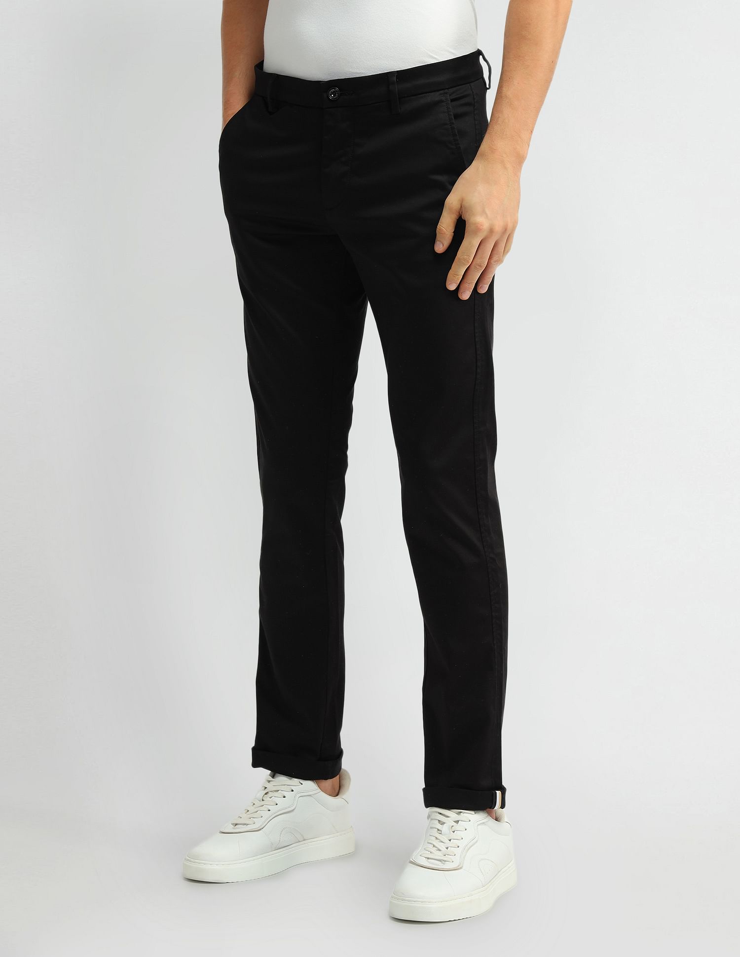 Arrow Sports Inner Web & Pocket Detailed Trousers