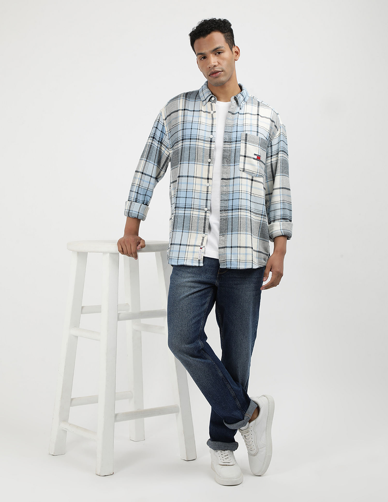 Tommy Hilfiger Brushed Flannel Tartan Check Shirt
