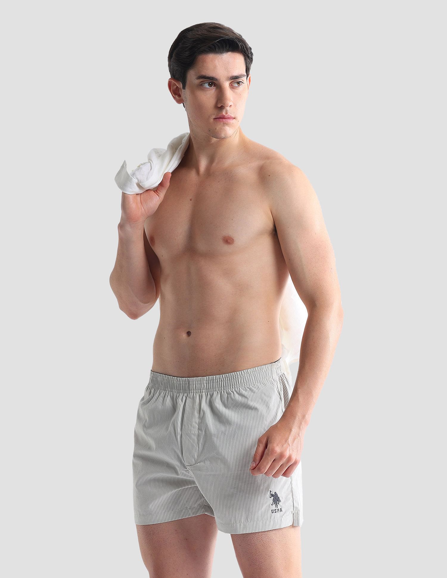 USPA Innerwear Pure Cotton EX004  Boxer Shorts - Pack of 1