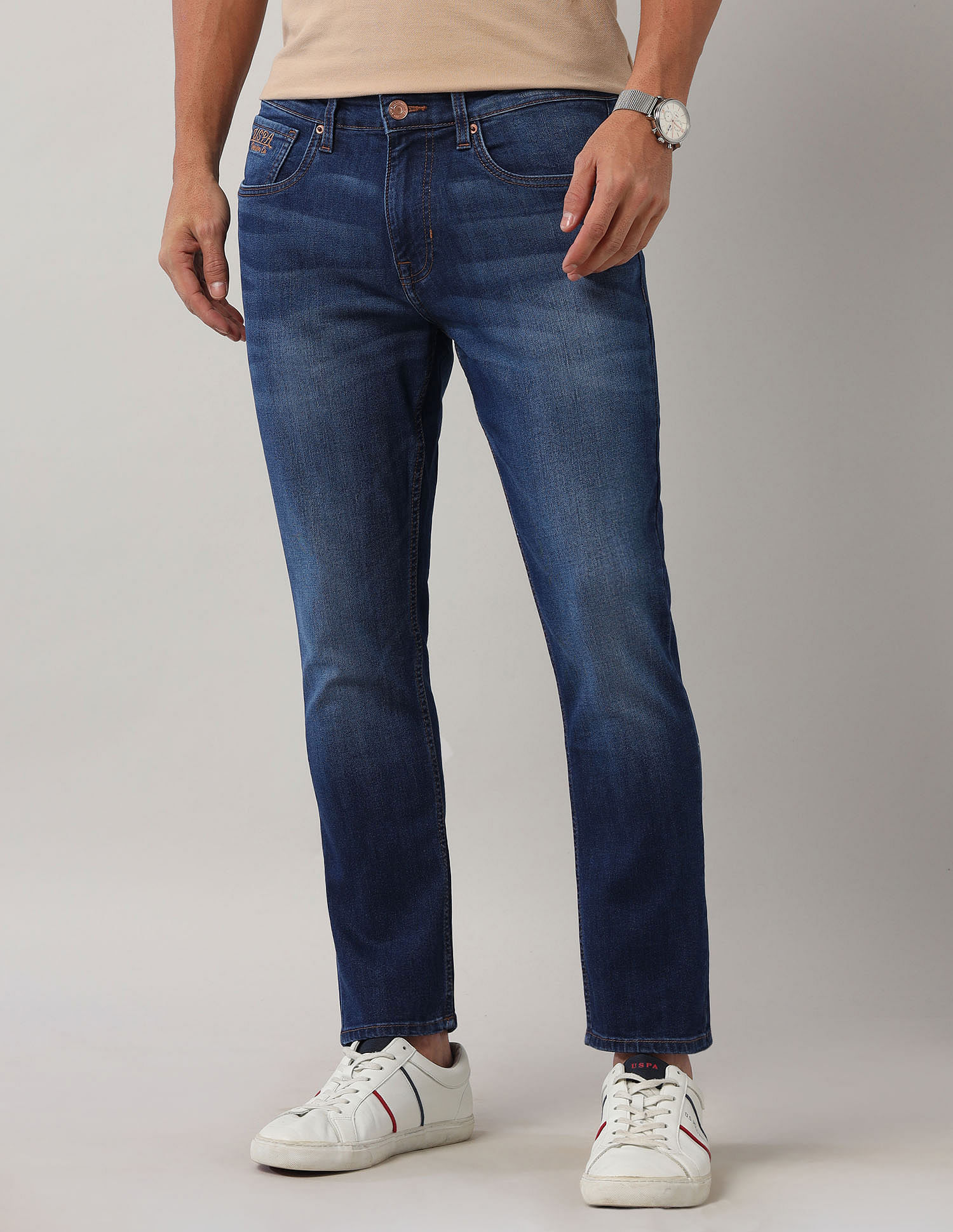 U.S. Polo Assn. Denim Co. Henry Tapered Fit Authentic Denim Jeans