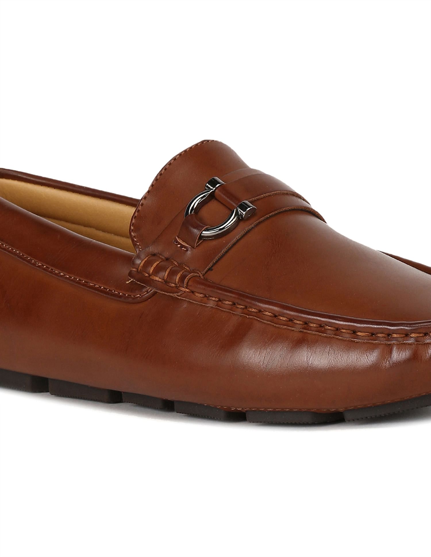 U.S. Polo Assn. Men Round Toe Textured Cronus 3.0 Loafers