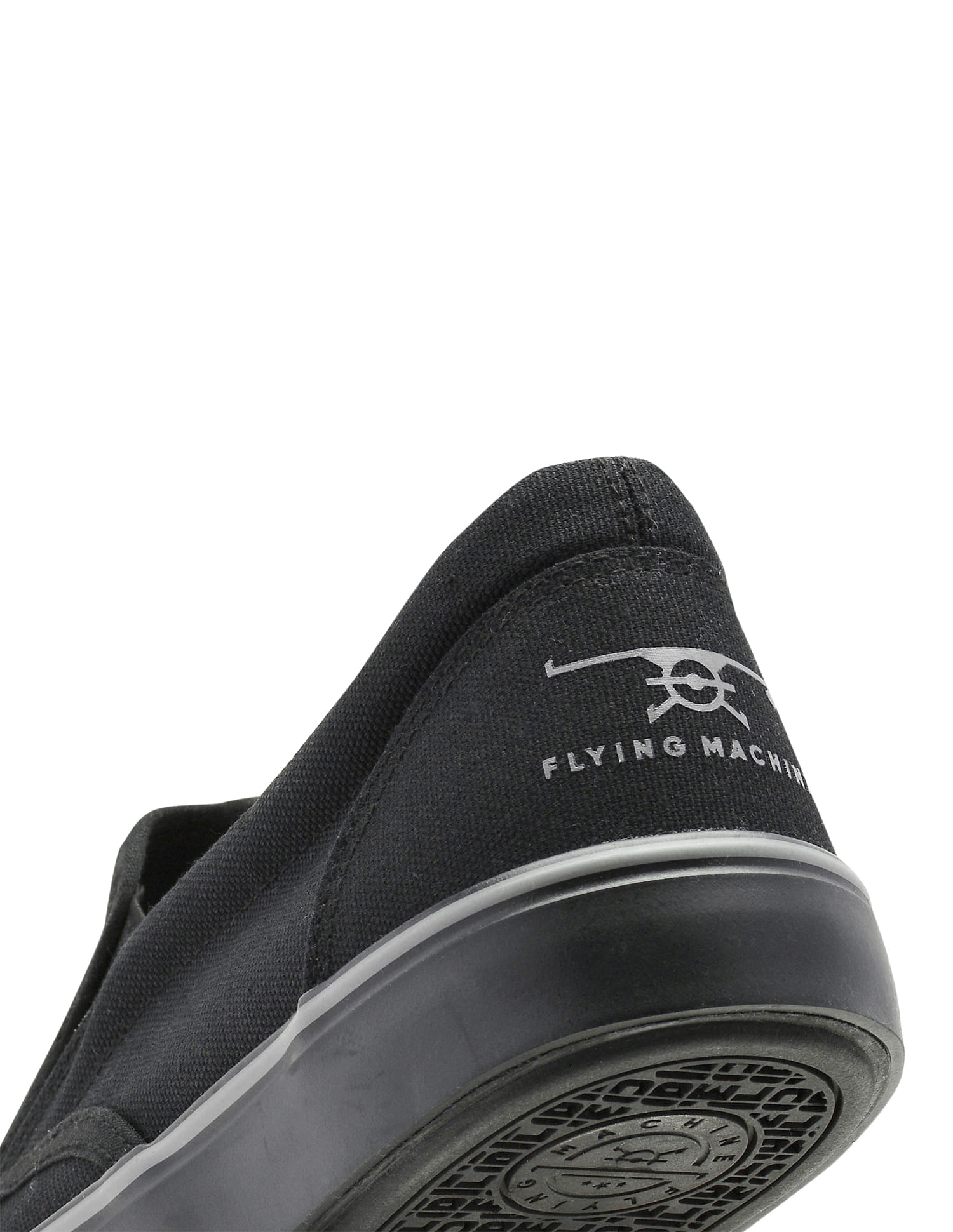 Buy Flying Machine Solid Canvas Cezar 3.0 Slip On Shoes - NNNOW.com
