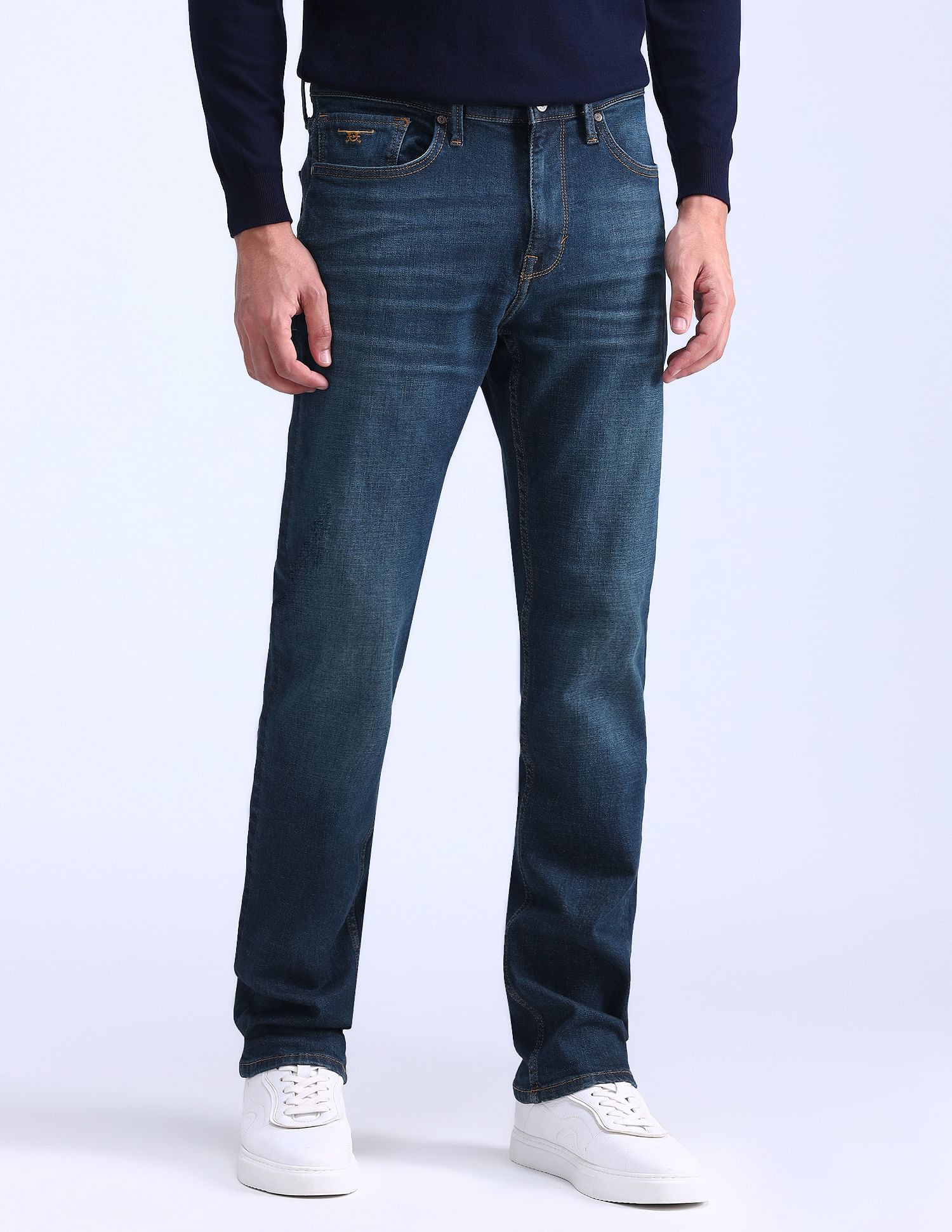Flying Machine Freddie Slim Straight Fit Jeans