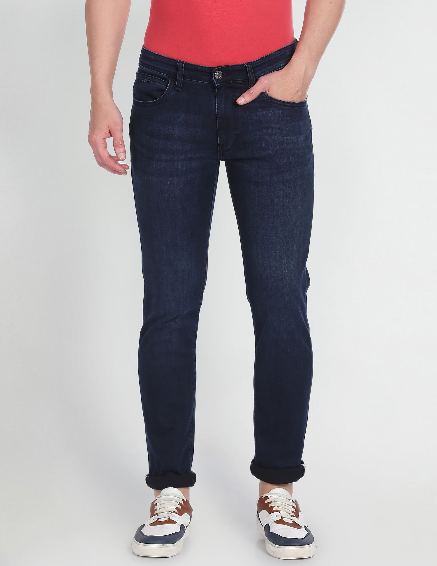 Arrow Sports Jameson Slim Fit Dark Wash Jeans