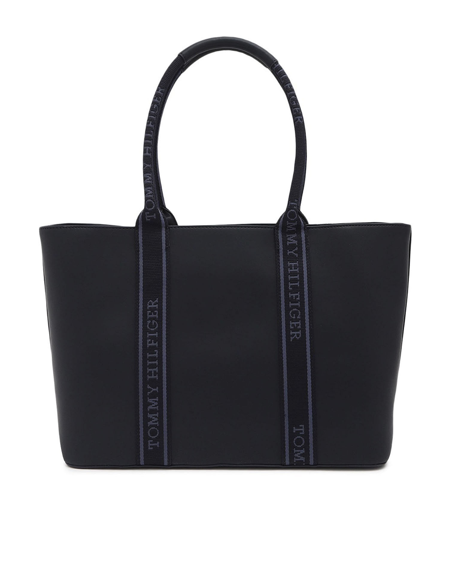 Tommy Hilfiger Solid Blue PU Bag