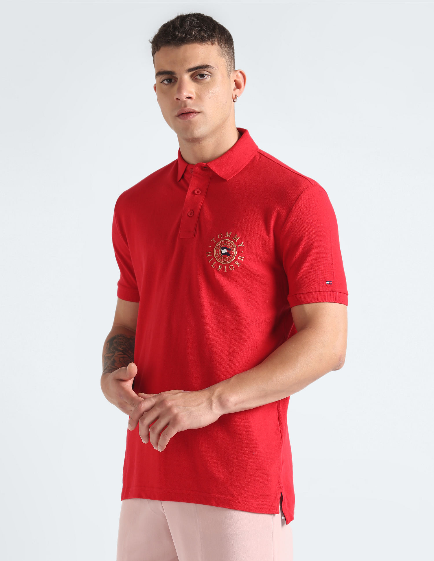 Tommy Hilfiger - Icon Logo Interlock Polo Shirt