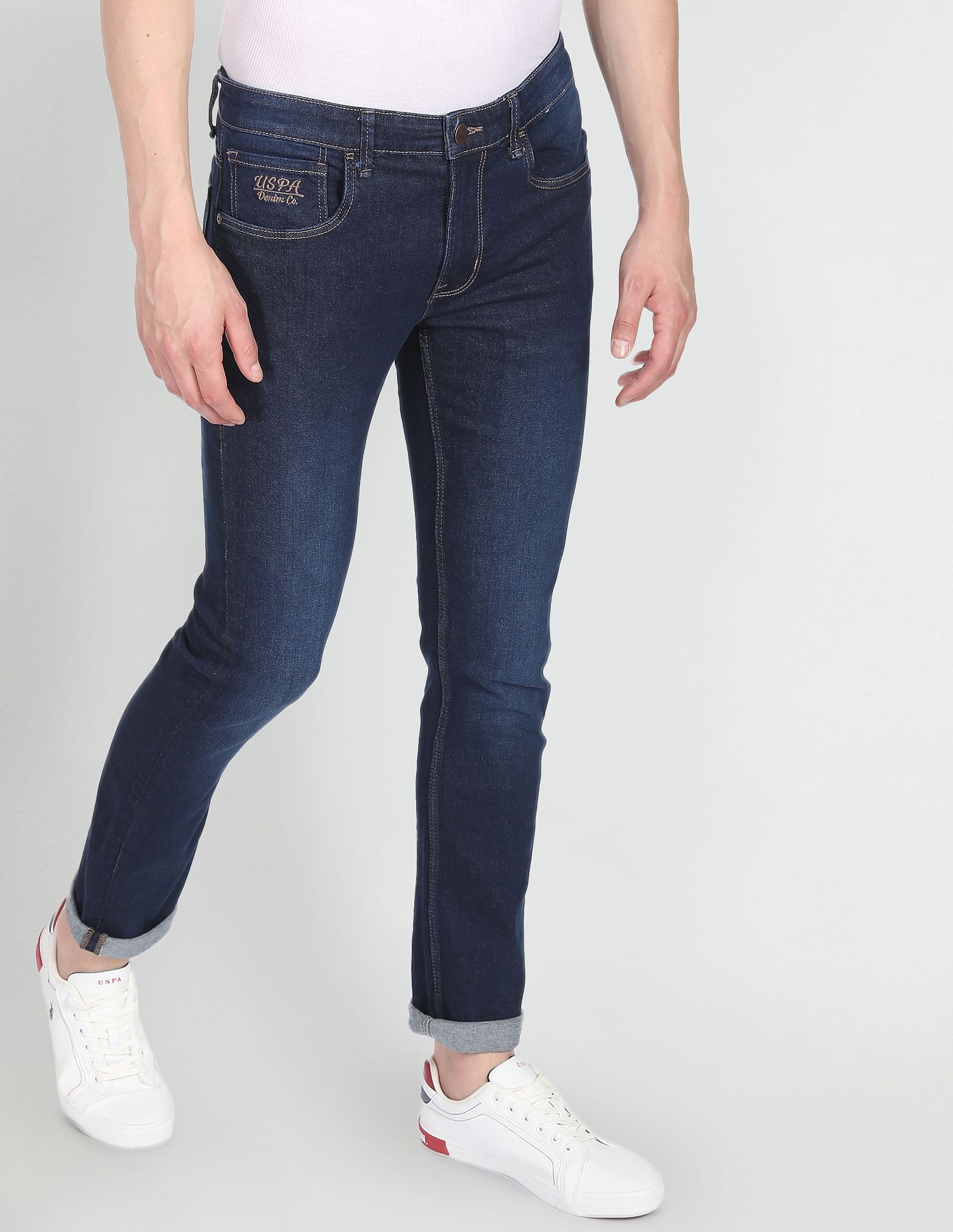 U.S. Polo Assn. Denim Co. Regallo Skinny Fit Blue Jeans