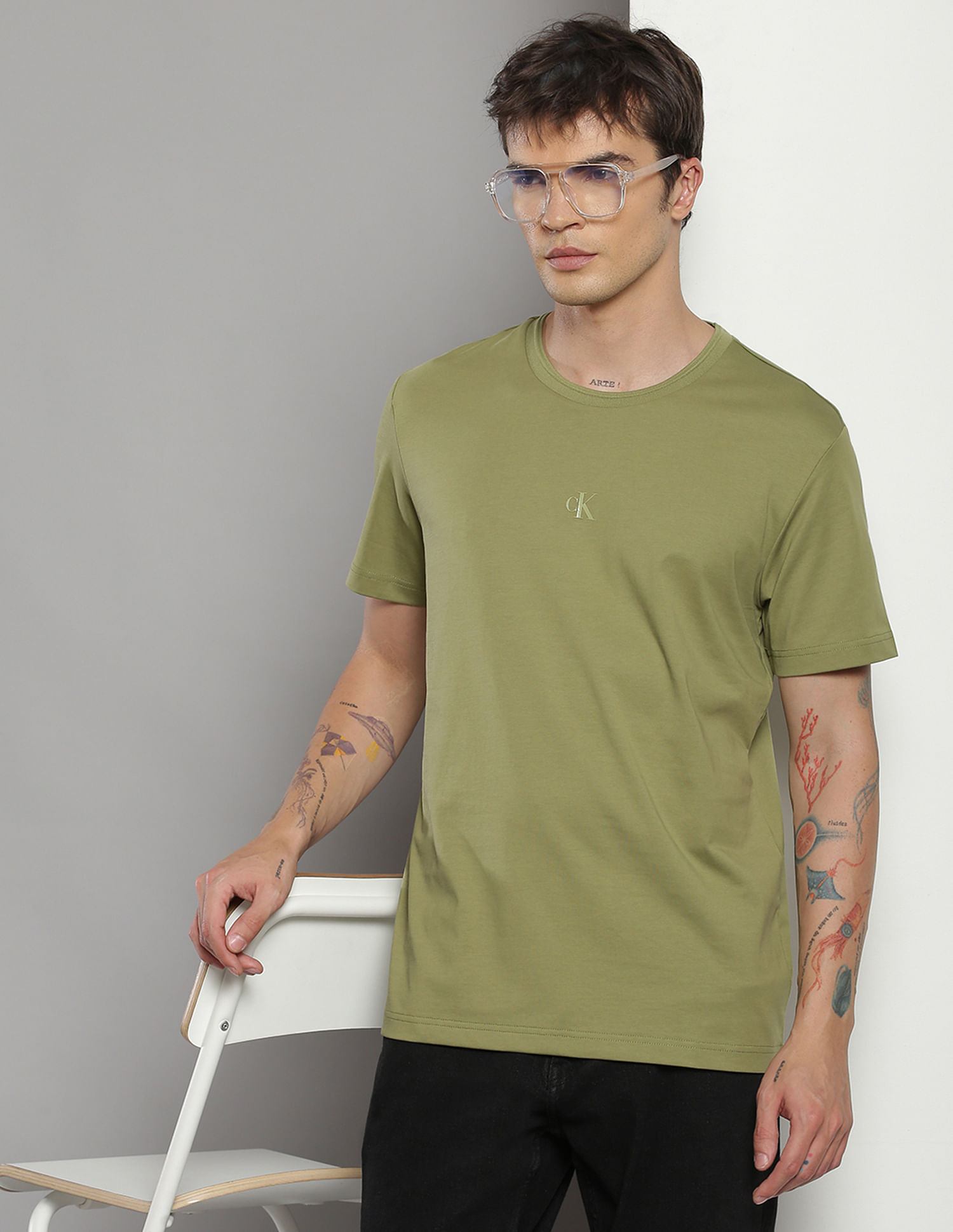 Calvin Klein Regular Fit Cooling T-Shirt