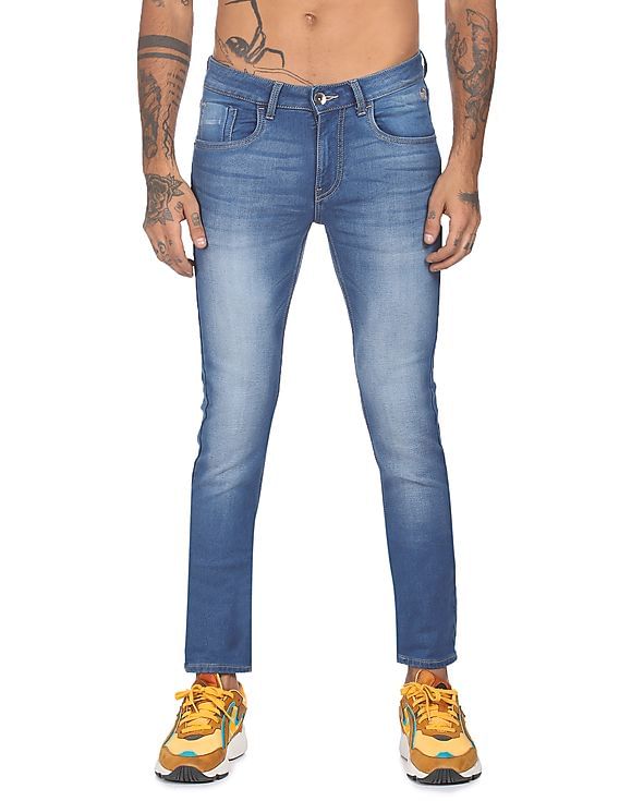 Flying Machine Jackson Skinny Fit Mid Rise Jeans