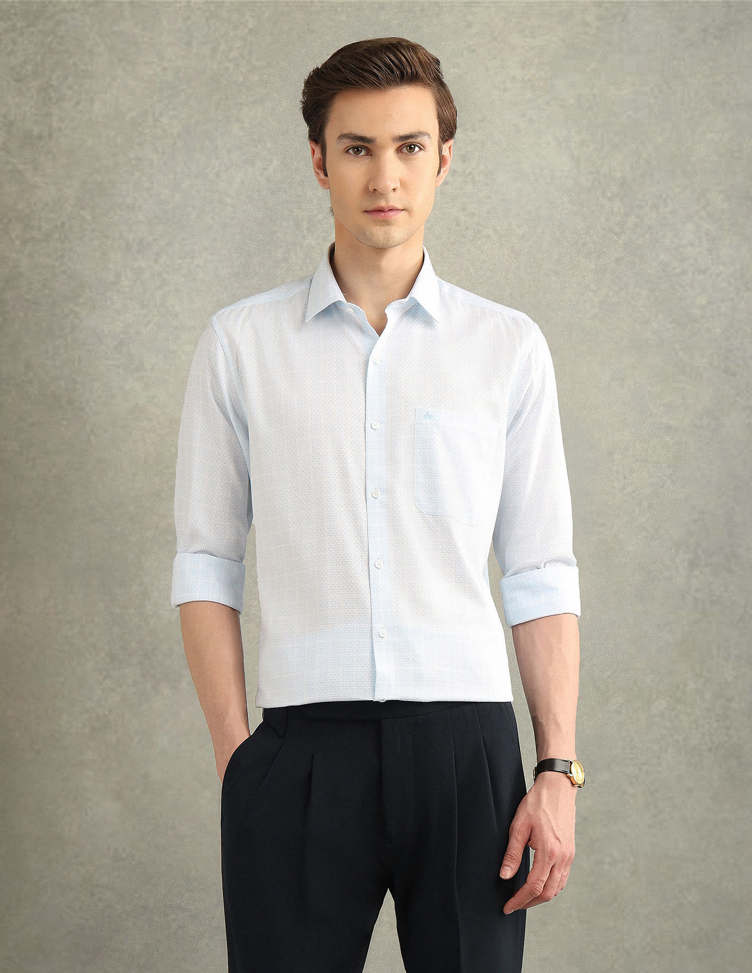 Arrow Pure Cotton Italian Elegance Shirt