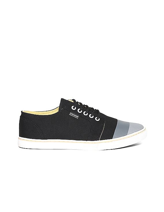 Flying Machine Men Colour Blocked Alan Canvas Sneakers