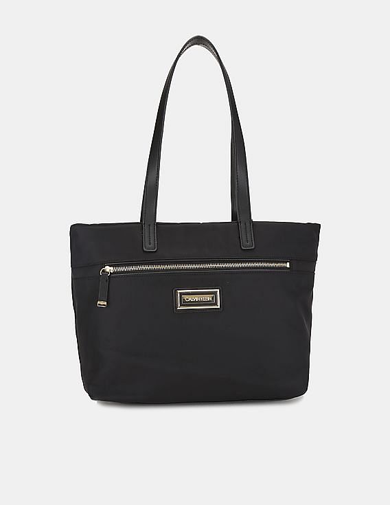 Buy Calvin Klein Women Beige Monogram Hailey Tote Bag - NNNOW.com