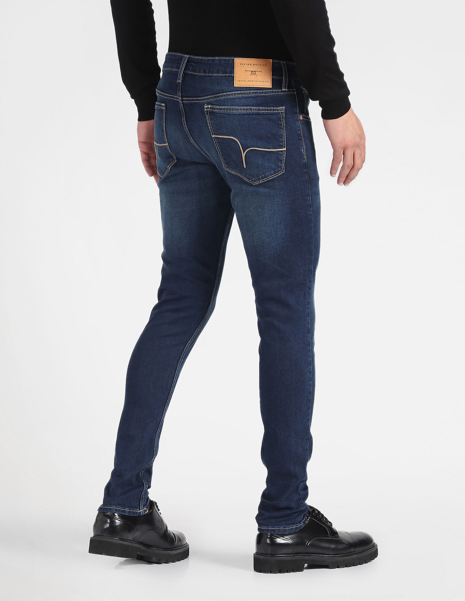 Flying Machine Jackson Super Skinny Fit Low Rise Jeans