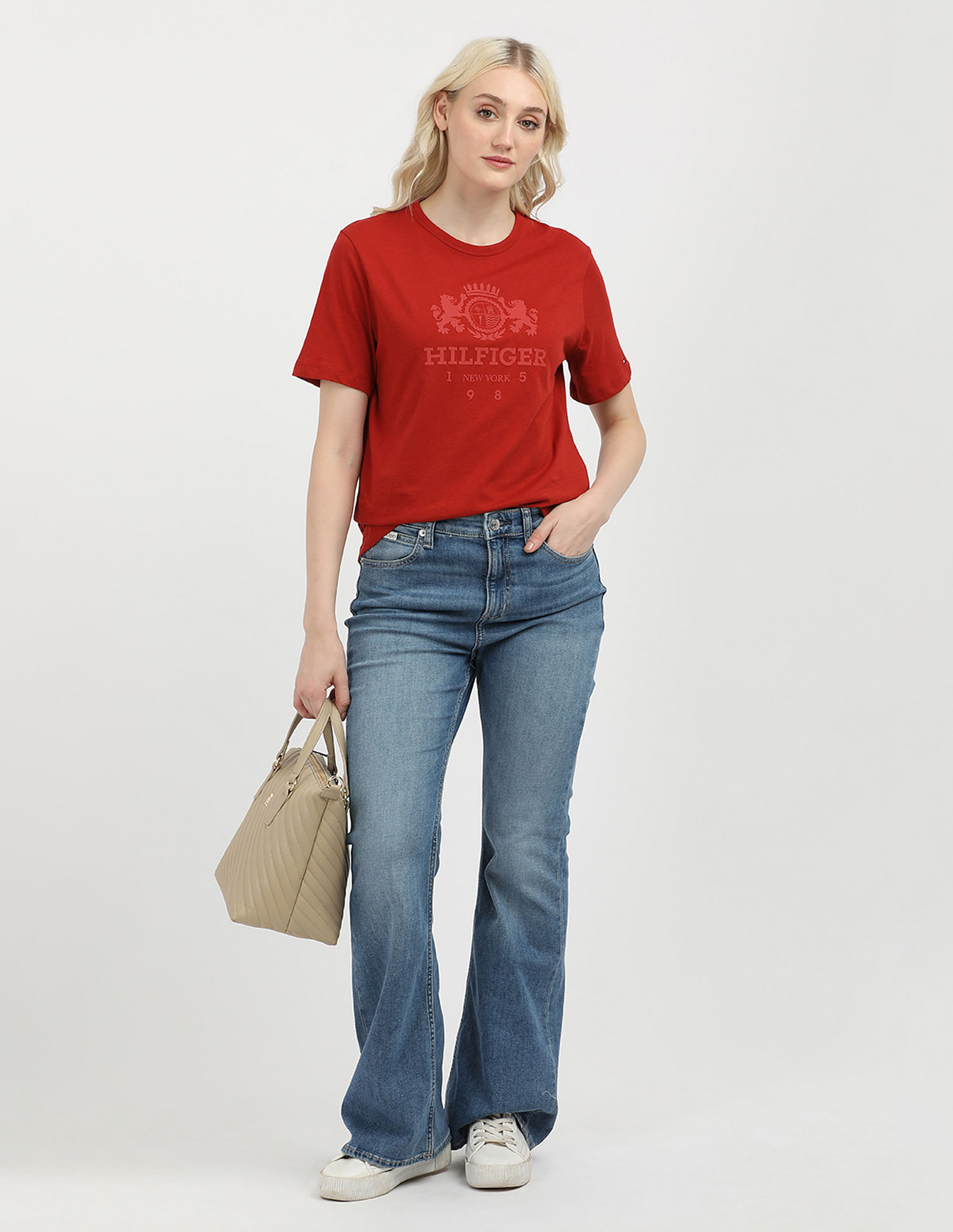 Tommy Hilfiger Regular Fit Round Neck T-Shirt