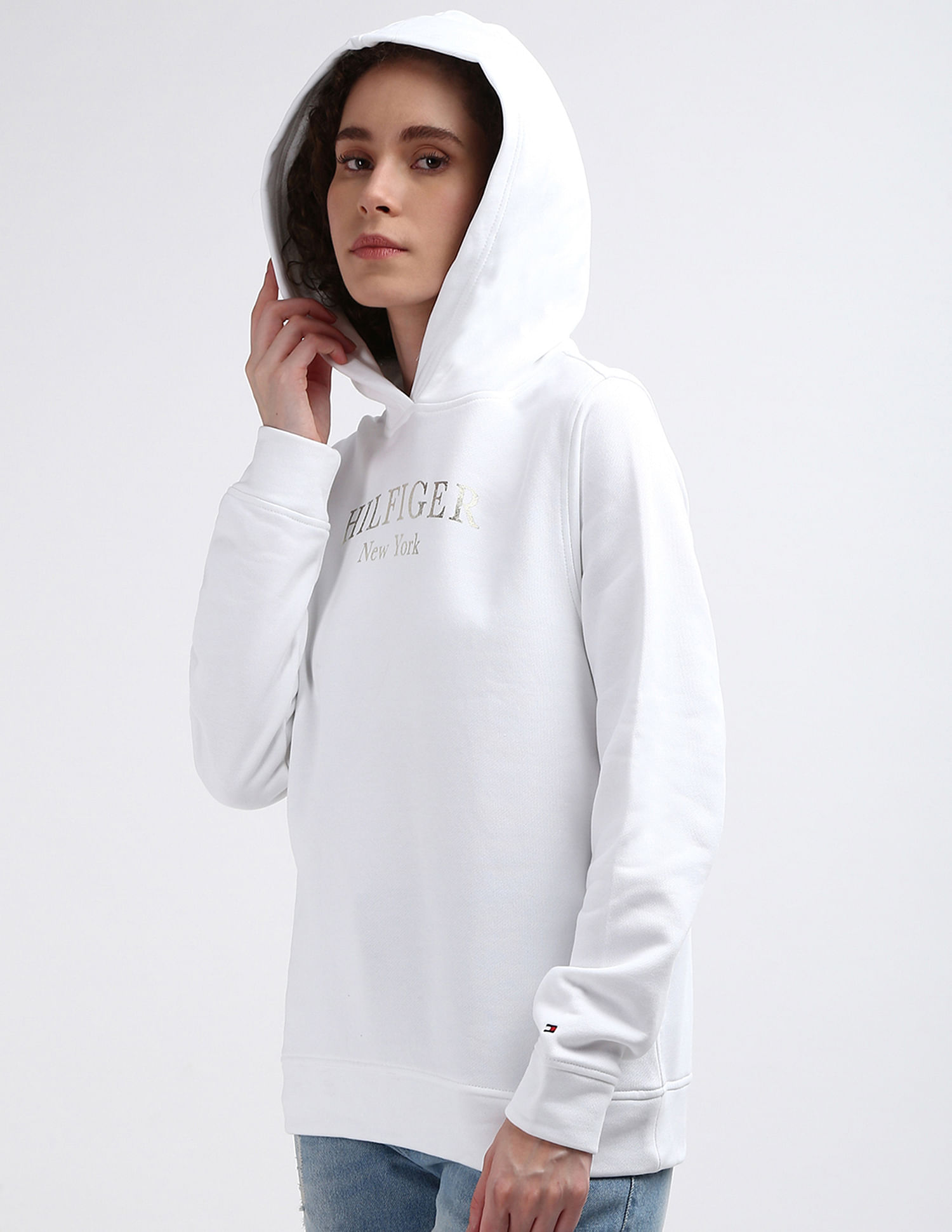Tommy Hilfiger Transitional Cotton Foil Sweatshirt