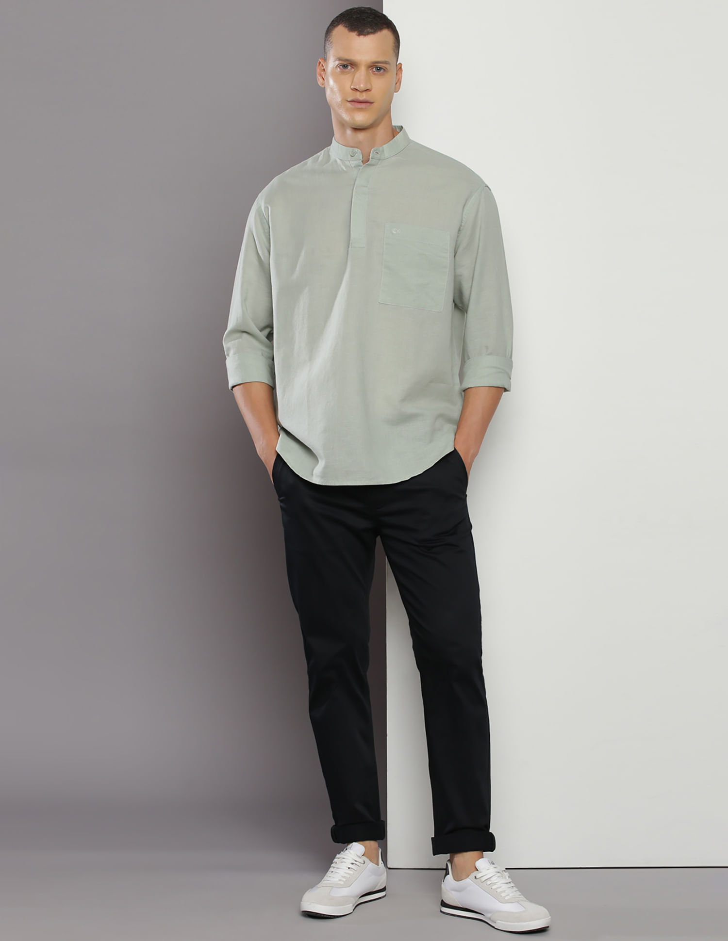 ジャケット・アウター S.E.H KELLY POPOVER SHIRT HEAVY LINEN Shirts — S.E.H Kelly
