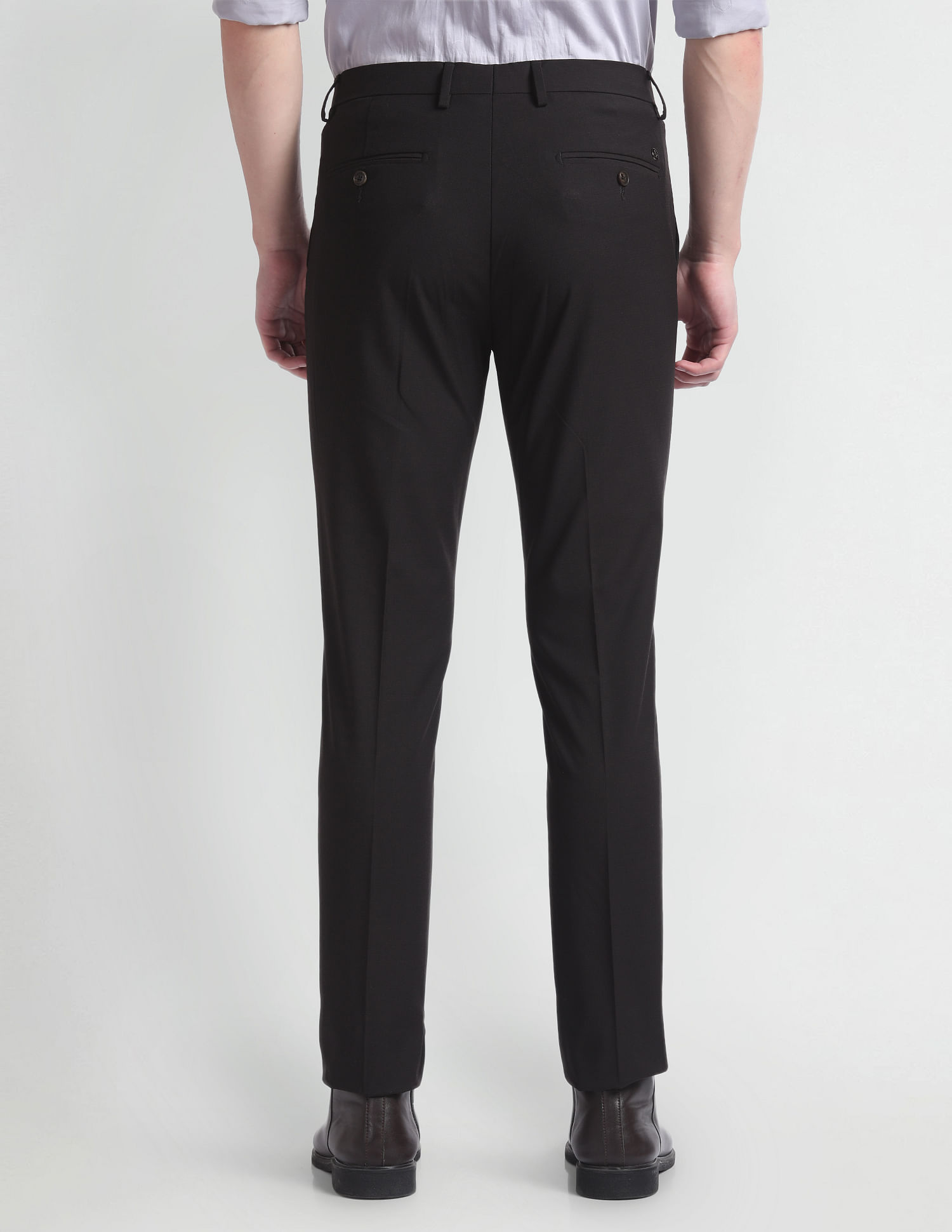 Arrow Super Slim Fit Smartflex Trousers