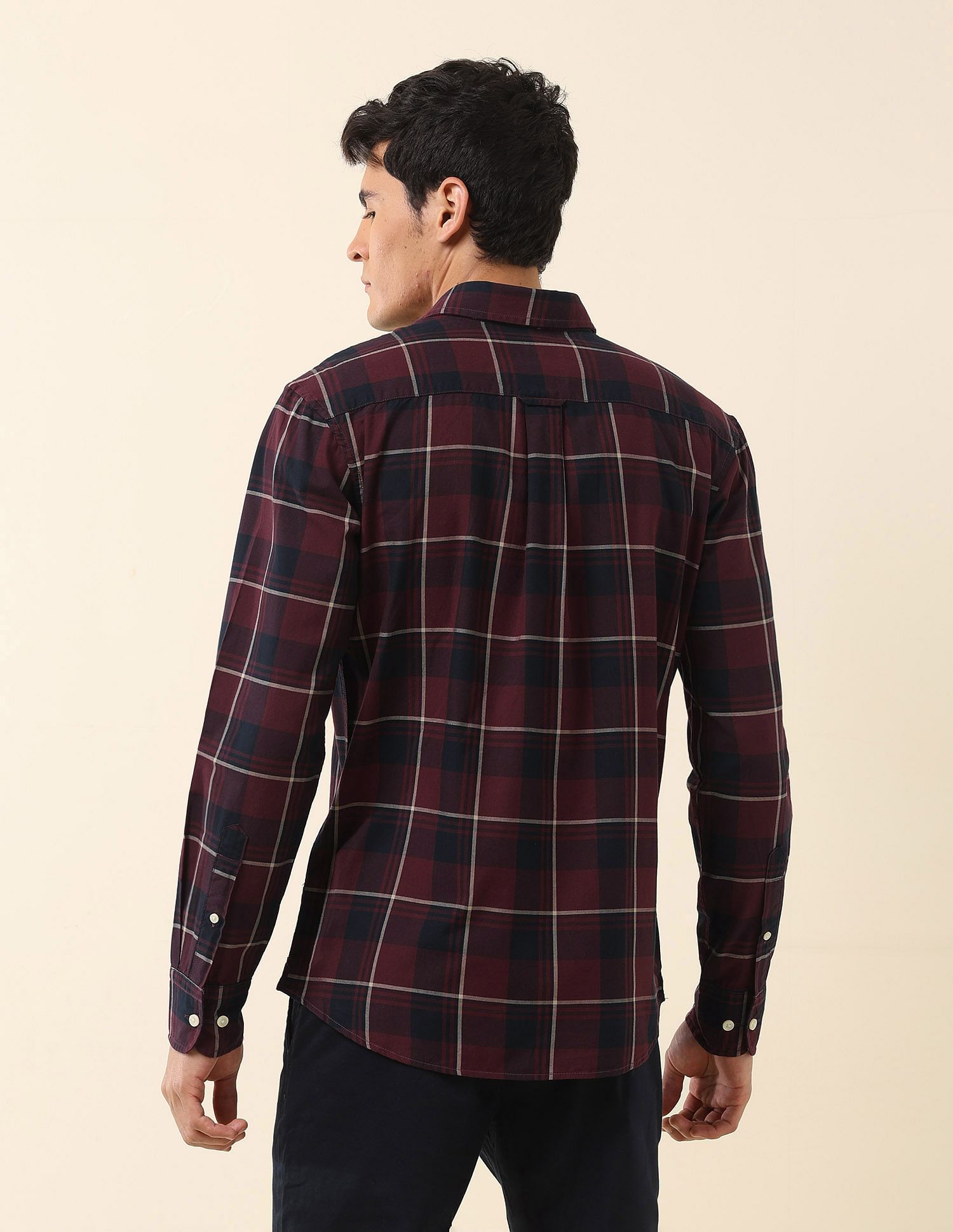 U.S. Polo Assn. Tailored Fit Tartan Checked Shirt