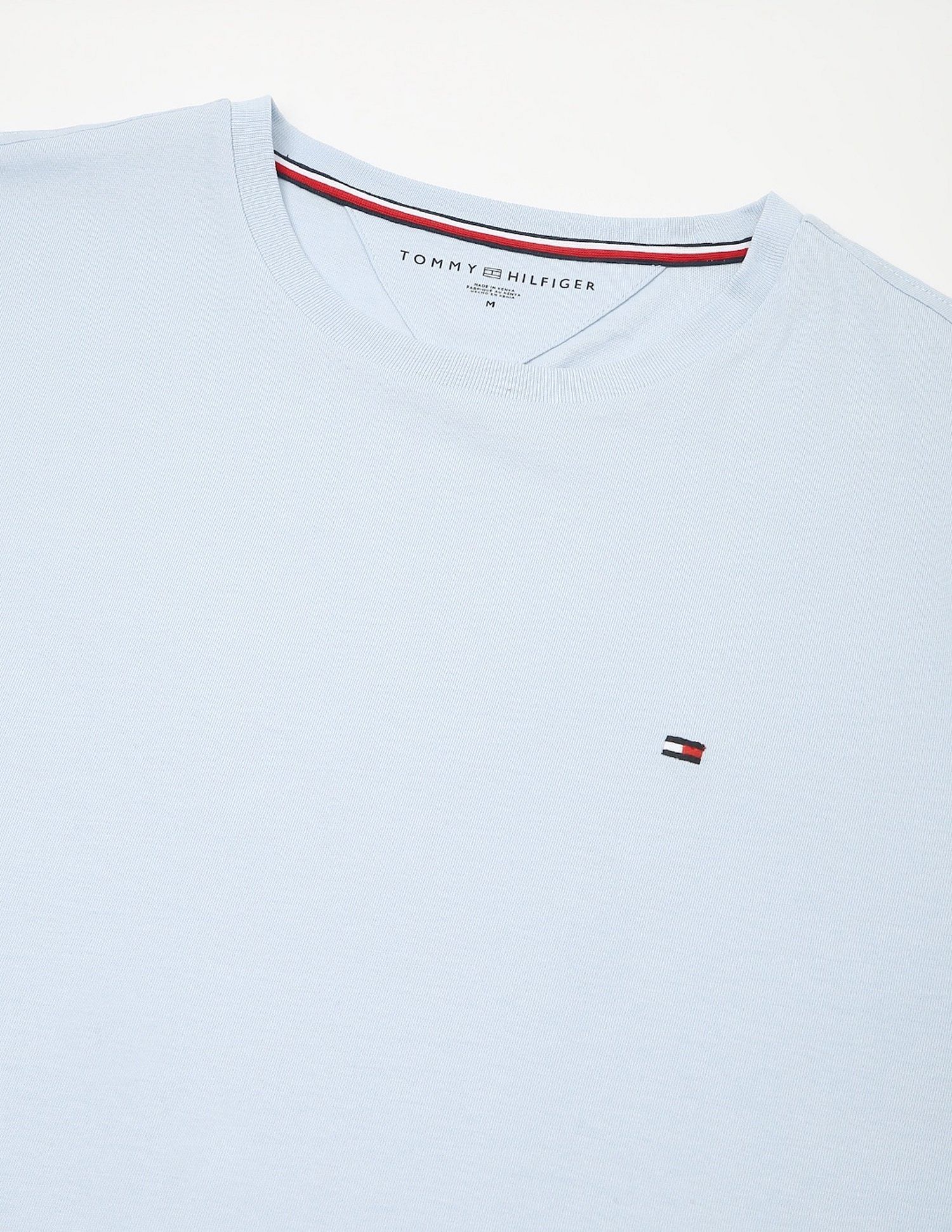 Tommy Hilfiger Solid Regular-Fit Cotton T-Shirt