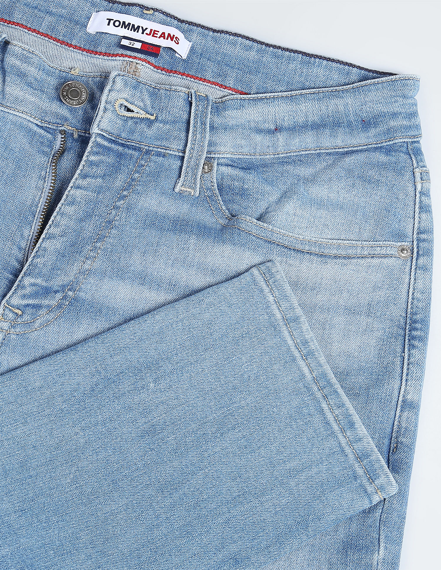 Tommy Hilfiger Scanton Slim Fit Whiskered Jeans