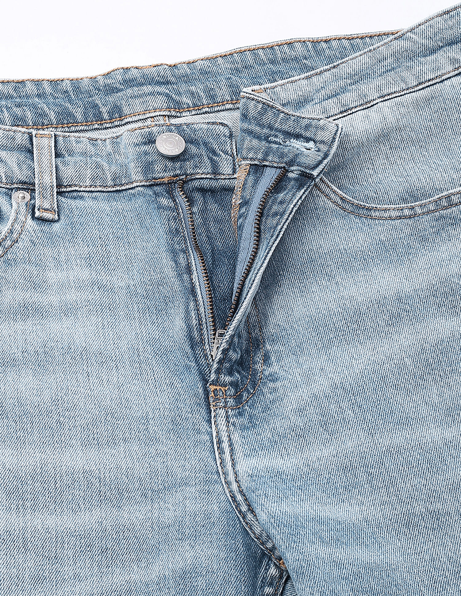 Calvin Klein Jeans Tapered Fit Mid Rise Jeans