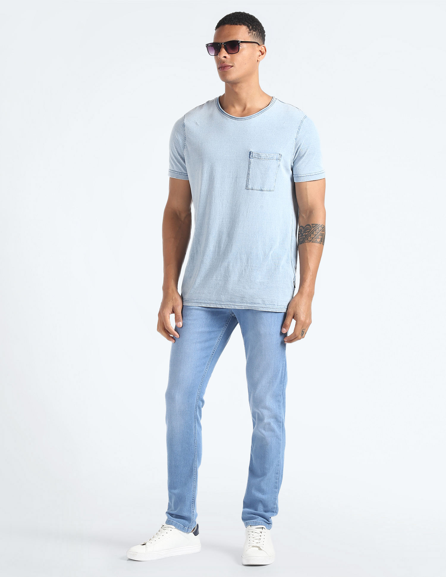 Flying Machine Jackson Skinny Fit Stonewashed Jeans