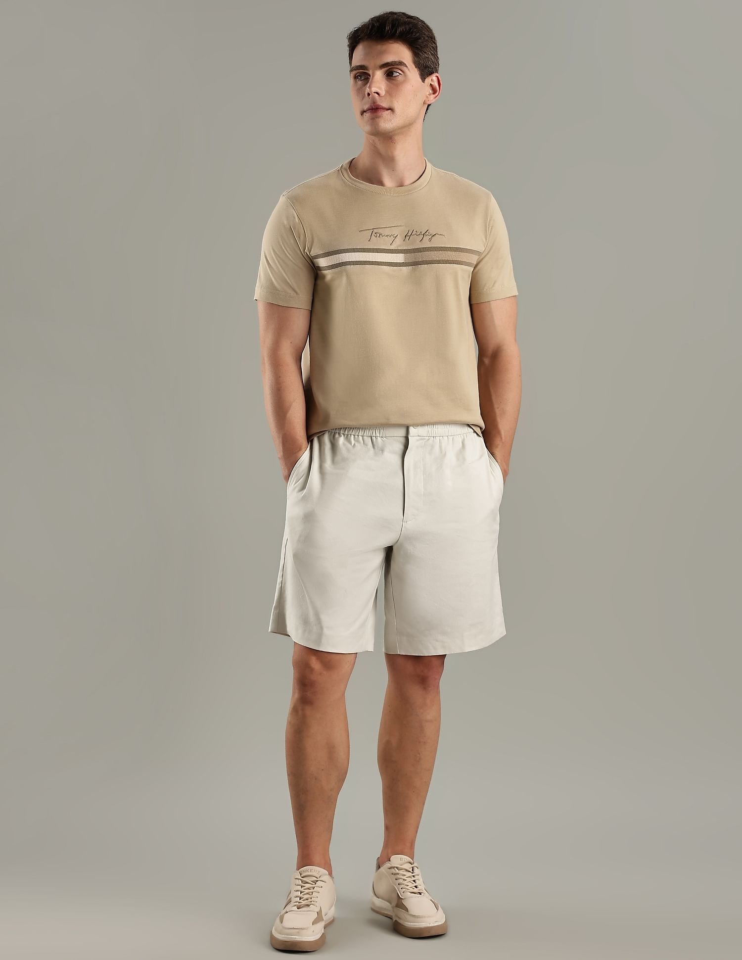 Tommy Hilfiger Logo Regular-Fit Cotton T-Shirt