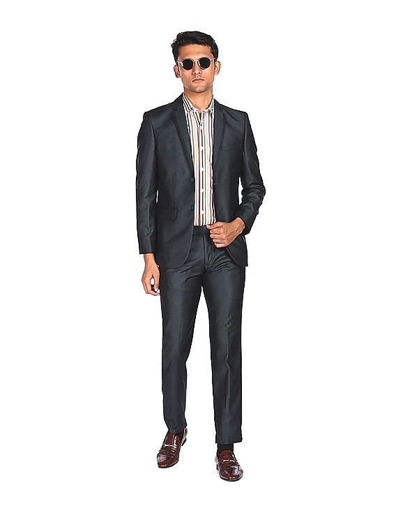 AD by Arvind Tailored Single Breasted Two Piece Suit
