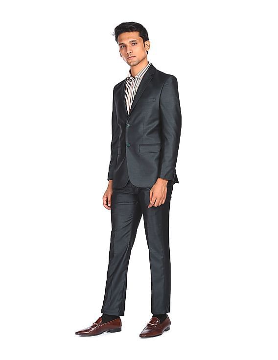 AD by Arvind Tailored Single Breasted Two Piece Suit